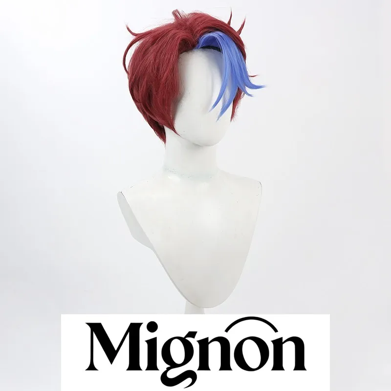 فرقة النجوم! شعر مستعار ناتسومي التنكري قصير شائك هدية الهالوين #2