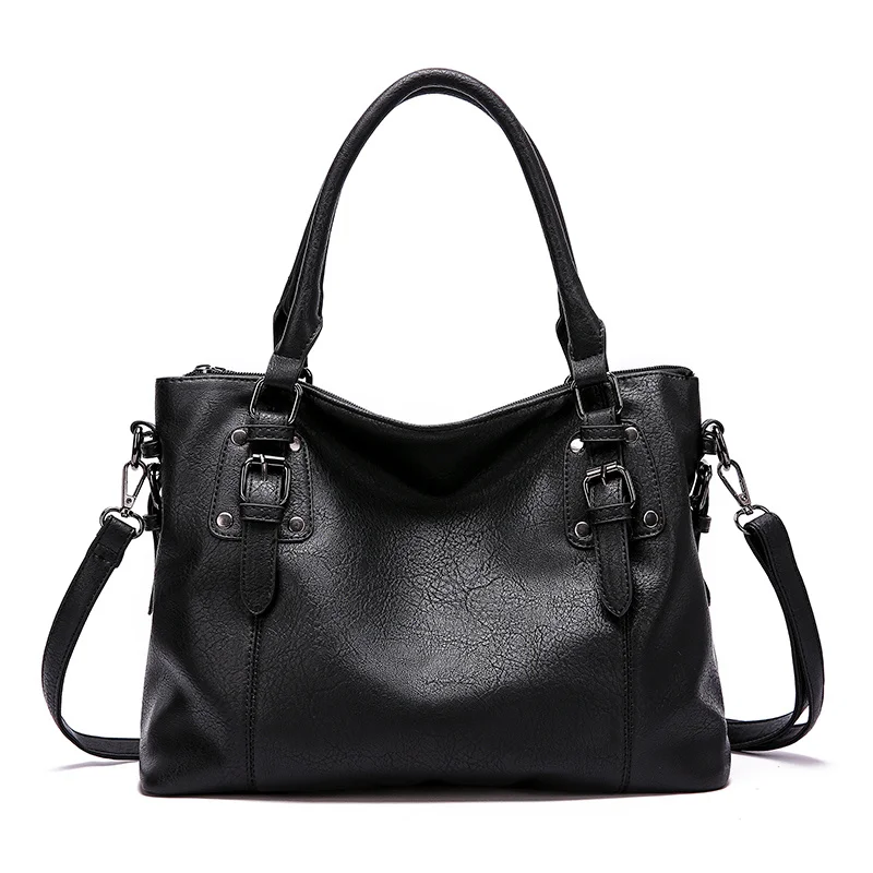 2024 New Arrival Wholesale Fashion Vintage Tote Bag Women's Large Capacity Handbag Simple Style Evening Party Hot Sale Bags