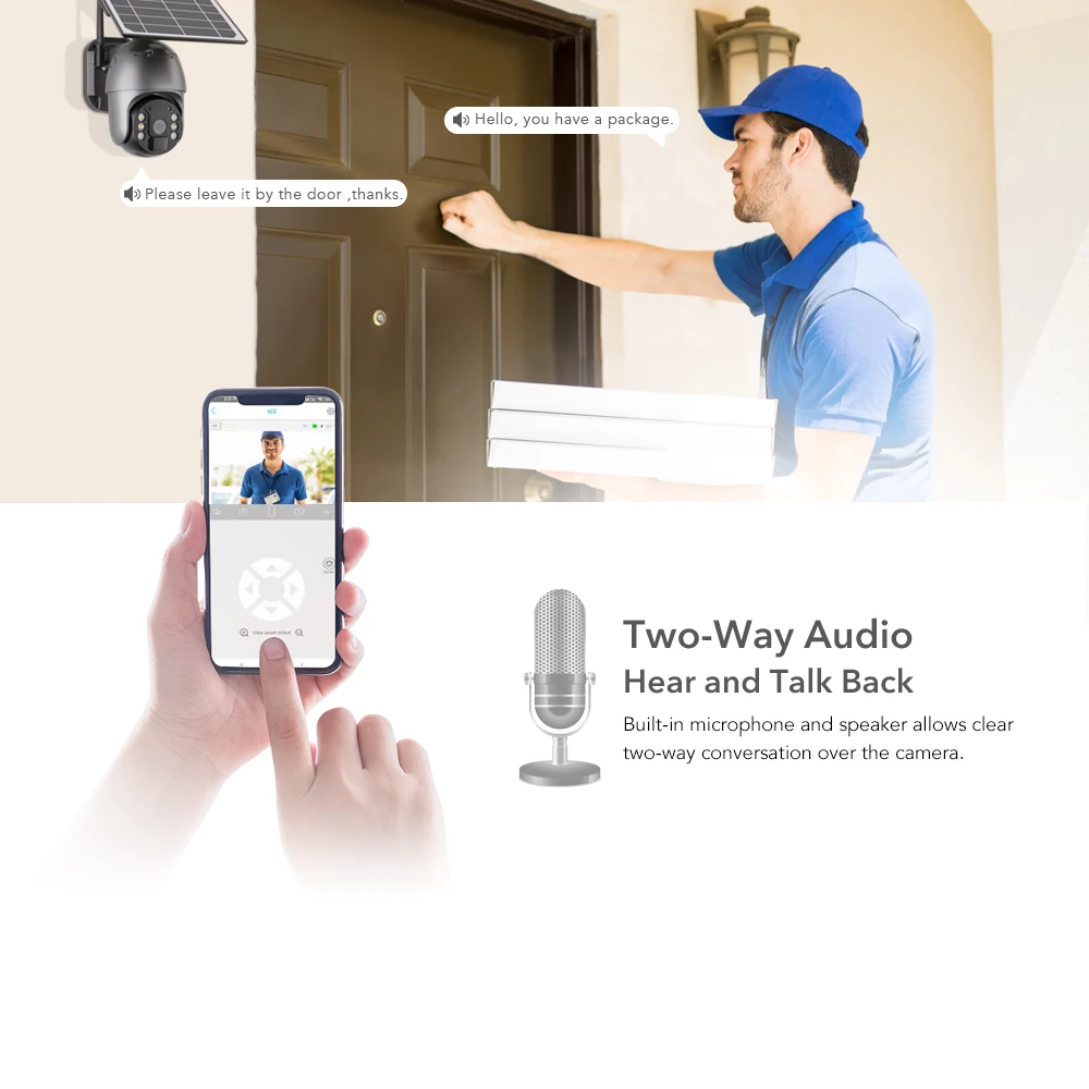 4G واي فاي سيم الأمن الشمسي PTZ التكبير كاميرا تعمل بالطاقة الشمسية 1080P 4MP PIR كشف 4G كاميرا CCTV 4g كاميرا متحركة #4