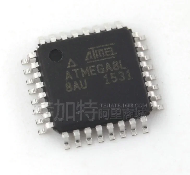 5PCS  ATMEGA8L-8AU =ATMEGA8A-AU =ATMEGA8A-UK UR QFP ATMEL ATMEGA8L ATMEGA8-AU TQFP32 Programmable Flash