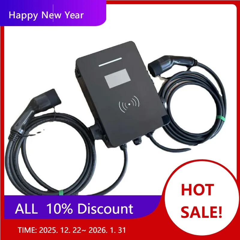 

【Заводская】Коммерческая зарядная станция для электромобилей Настенная коробка 14 кВт 22 кВт Коммерческая зарядная станция для электромобилей Ac Ev