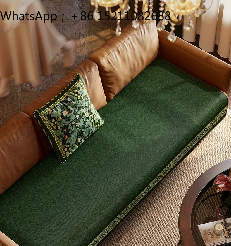 SCY four-season universal sofa cushion non-slip living room light luxury breathable seat cushion anti-cat scratch cushion