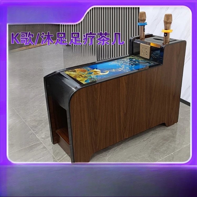 Plate type, foot bath, coffee table, tempered cabinet, glass countertop