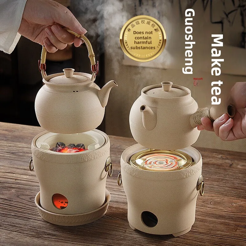 Boil water and make tea in the electric and carbon dual-purpose Maifanshi teapot