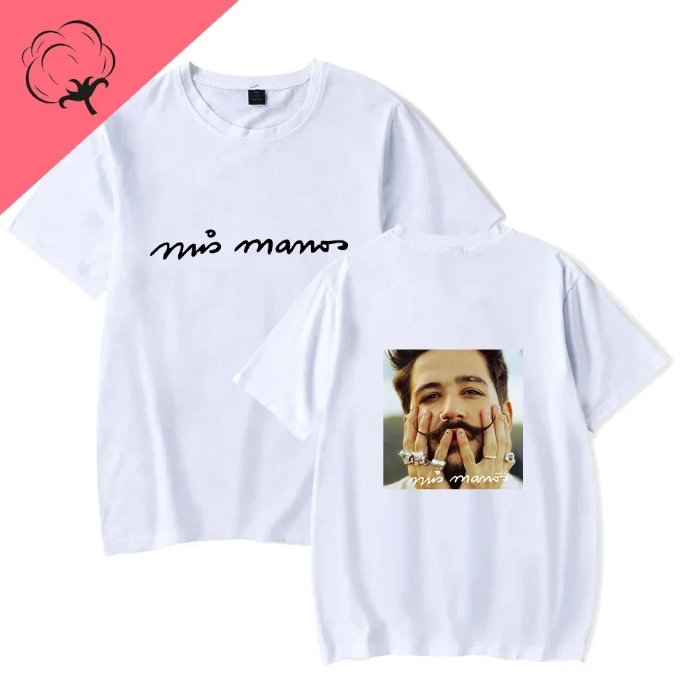 Camilo Echeverry 90's young singer Fashion Printed T-shirt Fun summer hip hop everyday men's and women's crewneck comfy tops