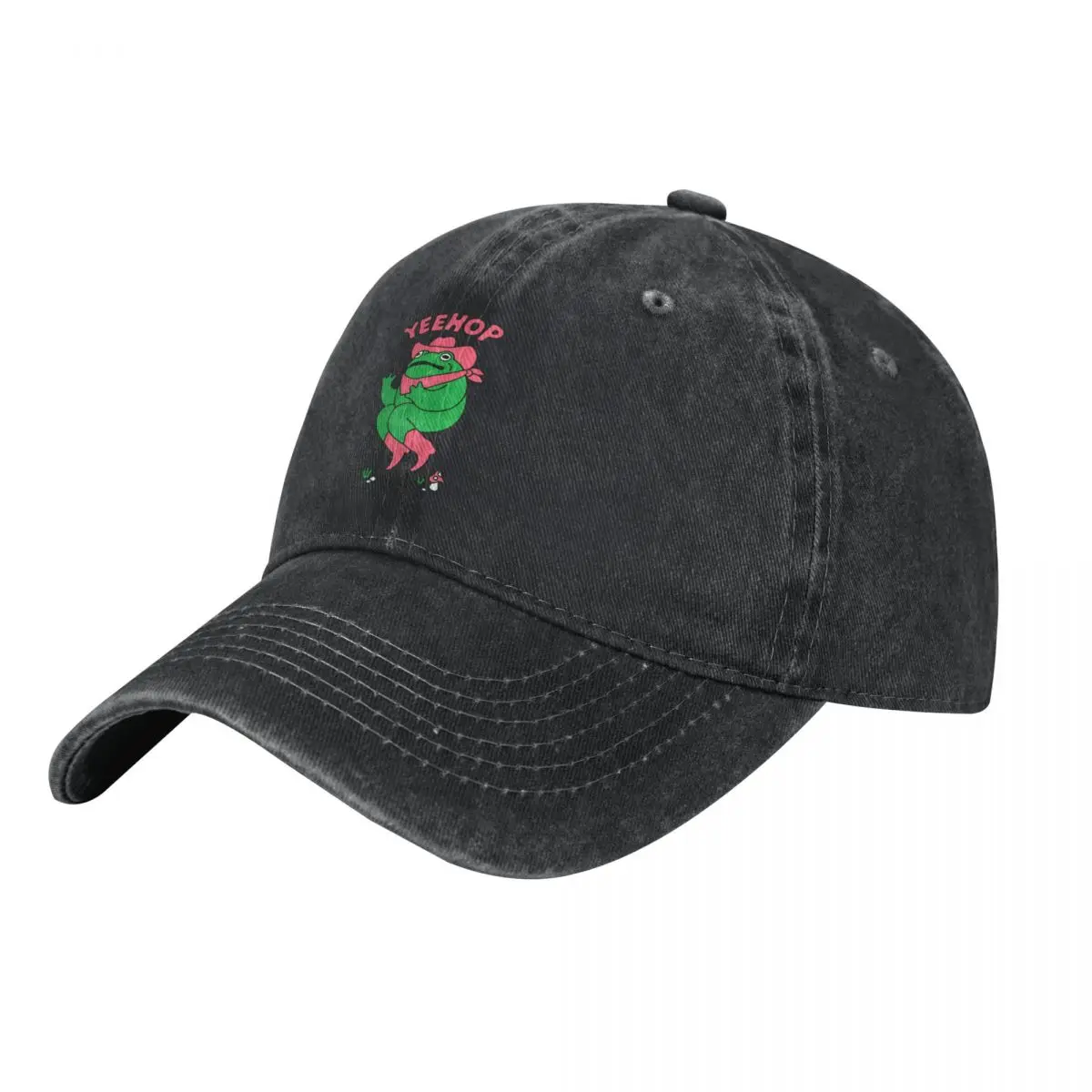 

YEEHOP Frog Racerback Baseball Cap Cotton Hats Cowboy Caps Unisex