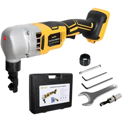 Cordless Electric Nibbler Compatible with Dewalt 18V 20V Battery Cutting Tool for Cutting Stainless Steel,Aluminium,Plastic