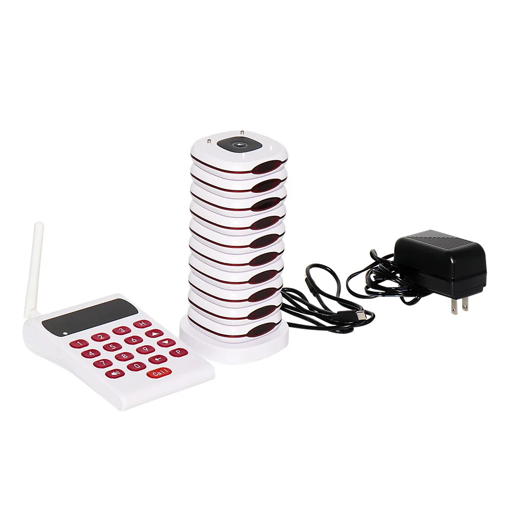 

Hot selling wireless waiter call system waterproof queuing wireless calling system for restaurant KL-QC03