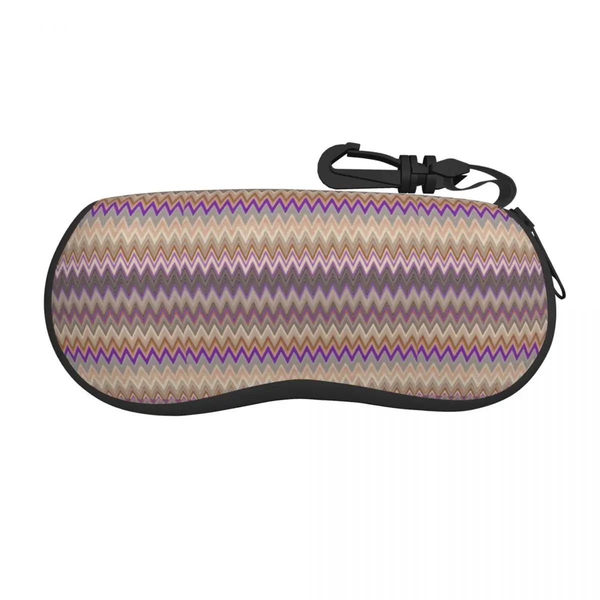 Custom Modern Shell Glasses Case Unisex Travel Bohemian Geometric Wave Eyeglasses Case Sunglasses Protector Box