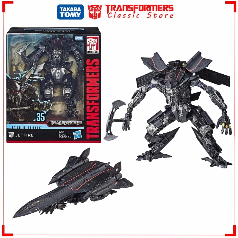 Transformers Toys Studio Series SS-35 25CM Leader Class Jetfire Classic Cybertron Autobots Action Figures Collectible Gifts