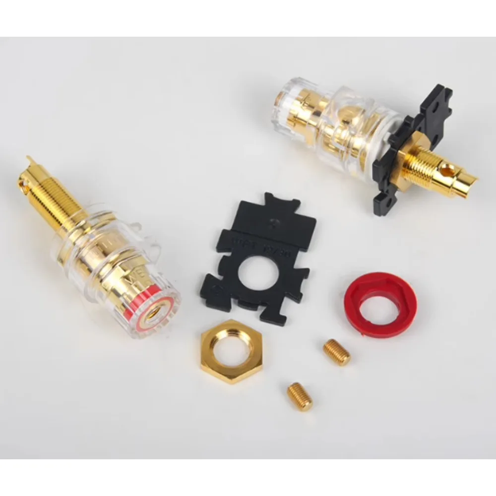 1 Uds. Columna de altavoz WBT-0735 original serie Topline, terminal amplificador de potencia de audio a granel