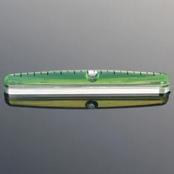 Haccury Outer Arc Spirit Level Horizontal Bubble Flat Bottom For RV Inclinometer Ruler Accessories (2pcs/Lot)