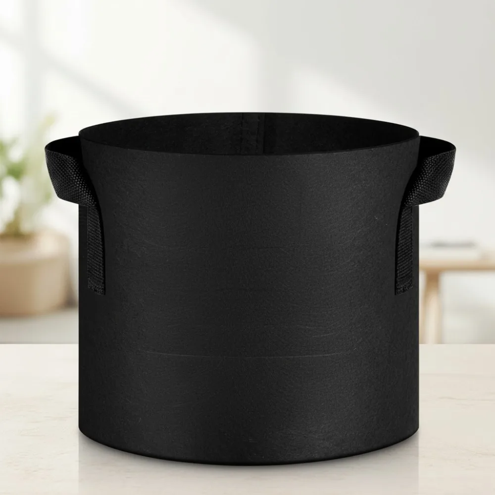 

12-Pack 20 Gallon Thickened Non-Woven Grow Bags with Handles, Breathable Fabric Pots for Gardening Plants Vegetables