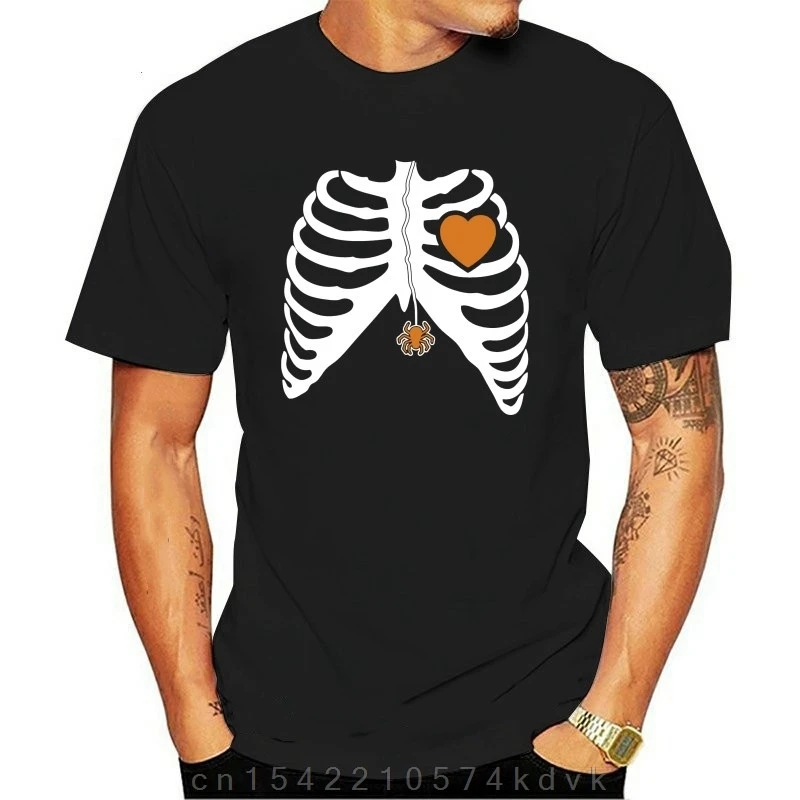 Skeleton Xray Rib Cage  Halloween Costume T-Shirt Cool