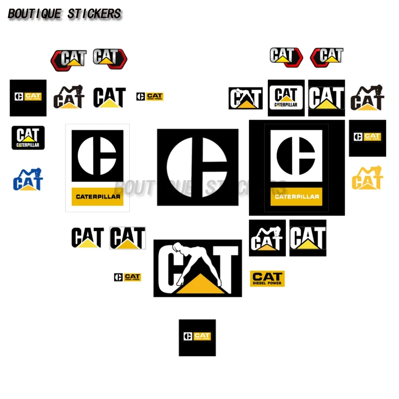 

Cat And Chicken Beauty Lie Down Caterpillar Ute Cut Vinyl Waterproof JDM Van Bike Offroad RV Car Exterior Accessories Sticke