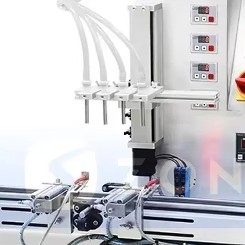 Zonesun Monoblock Filler Capper Magnetic Pump Filler Tabletop Filling and Capping Machine Screw Capping Equipment ZS-DTFC4Y