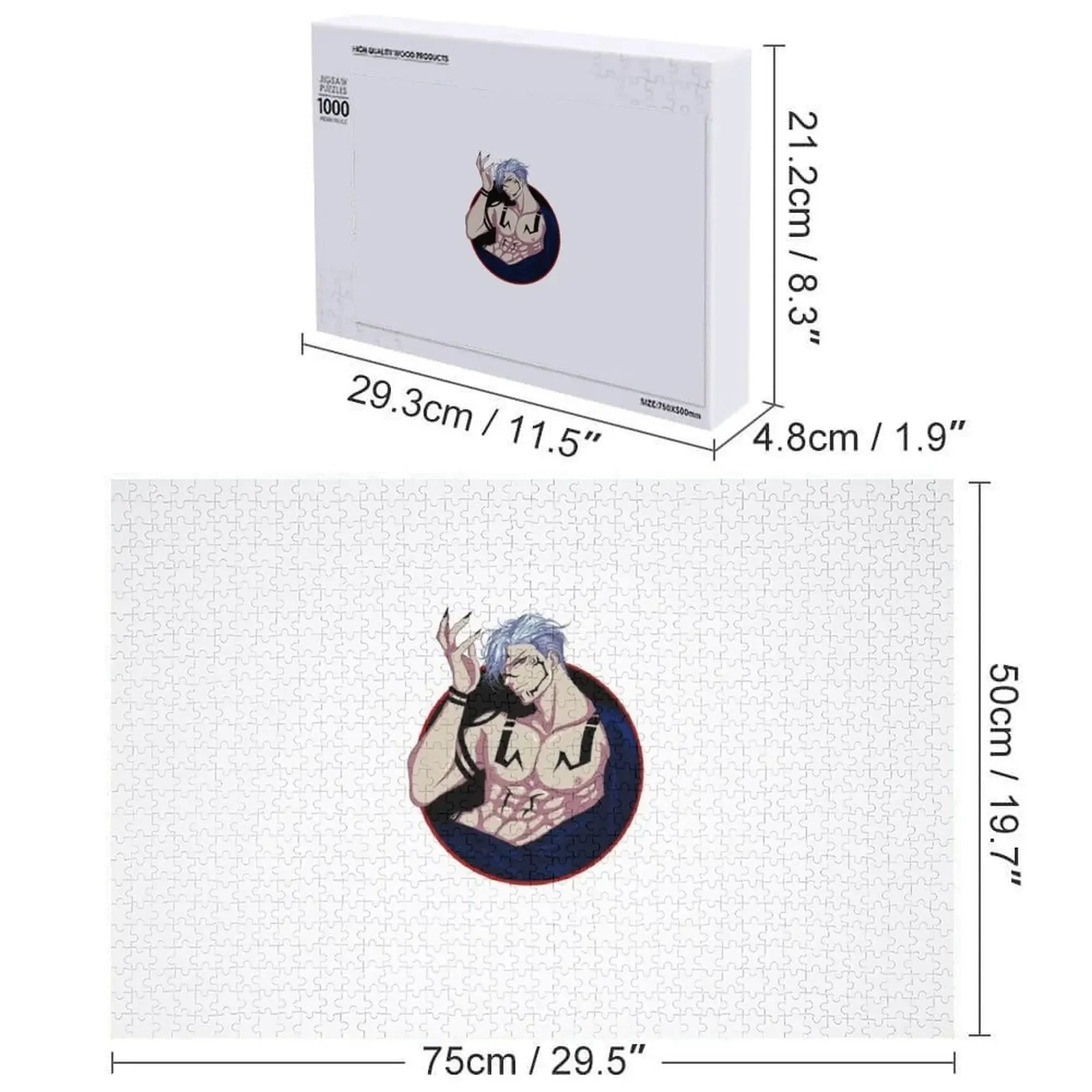 SukunaEROS par De Puzzle jeu enfants Iq personnalisé enfant cadeau Puzzle