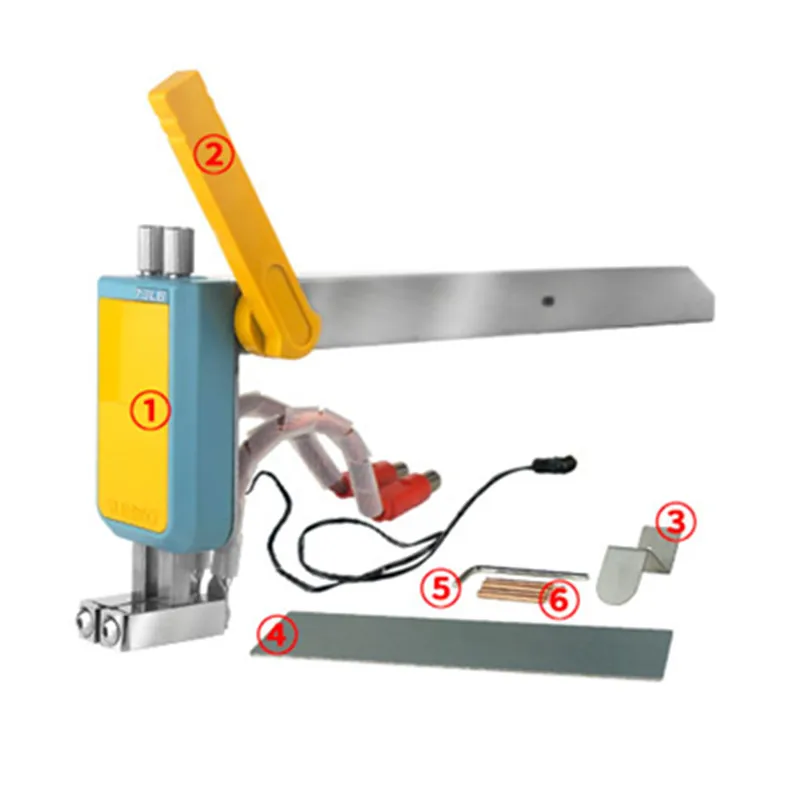 Imagem -05 - Magnetic Spot Welding Arm Spot Welder Modificação Montagem da Bateria Welding Pen Acessórios Handle Down Pressure Sunkko73lb