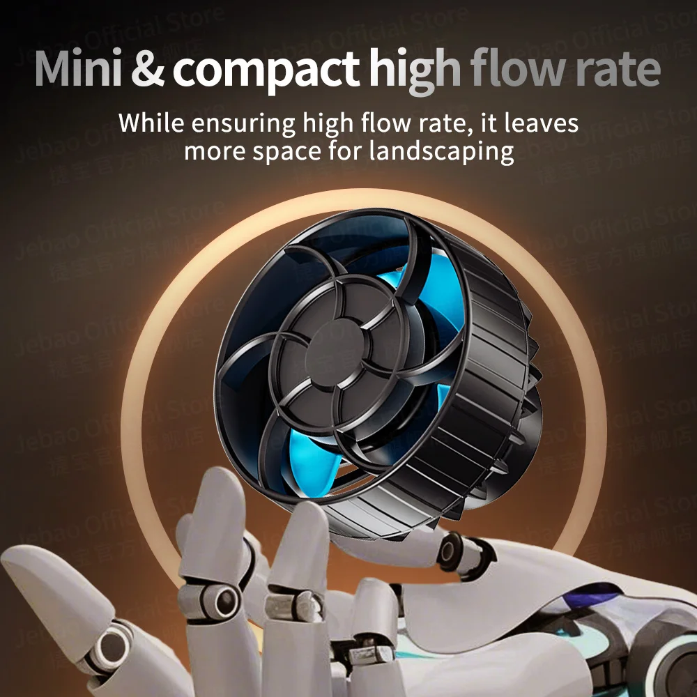 Jebao Aquarium Accessories SLW Series Manual Control SINE Aquarium Wavemaker Pump for Freshwater Saltwater Fish Tank