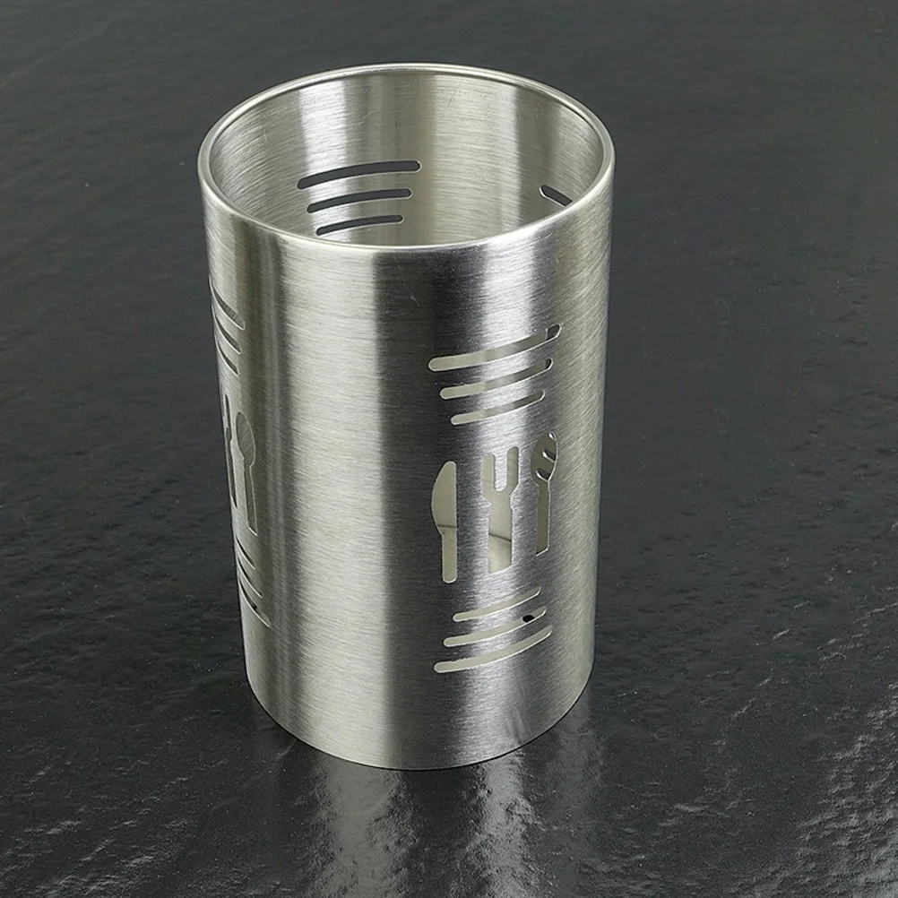 

Stainless Steel Chopstick Holder Modern Multipurpose Cutlery Organizer Draining Basket for Kitchen Utensil Storage Spoon Fork