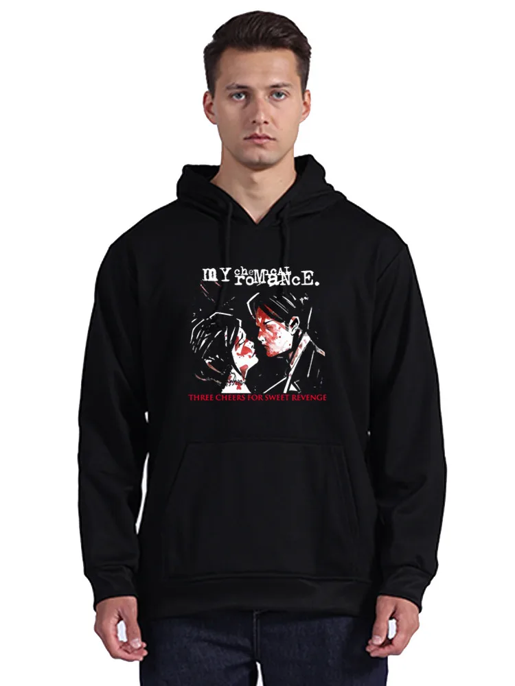 Trend Hoodie My Chemical Romance Mcr Dead Emo Funny Hoody Sweatshirt Casual zipper Streetwear Coat