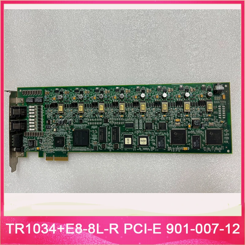 For Brooktrout Fax Card TR1034+E8-8L-R PCI-E 901-007-12