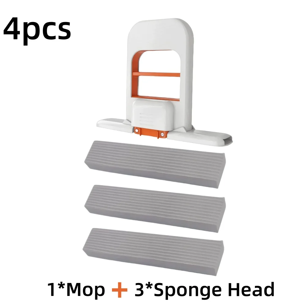 2/8 Stuks Zelf Knijpende Desktop Mops Handheld Spons Mop Voor Thuis Badkamer Keuken Opvouwbare Tafelblad Scrubber mini Cleaning Tools