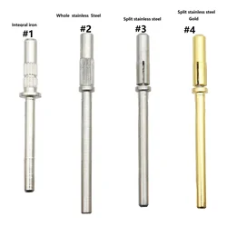 4 Models 3mm Mandrel Bit For Nails Stainless Steel Sanding Bands For Manicure Sandpaper Ring Holder 3/32 Nail Drill Accessories