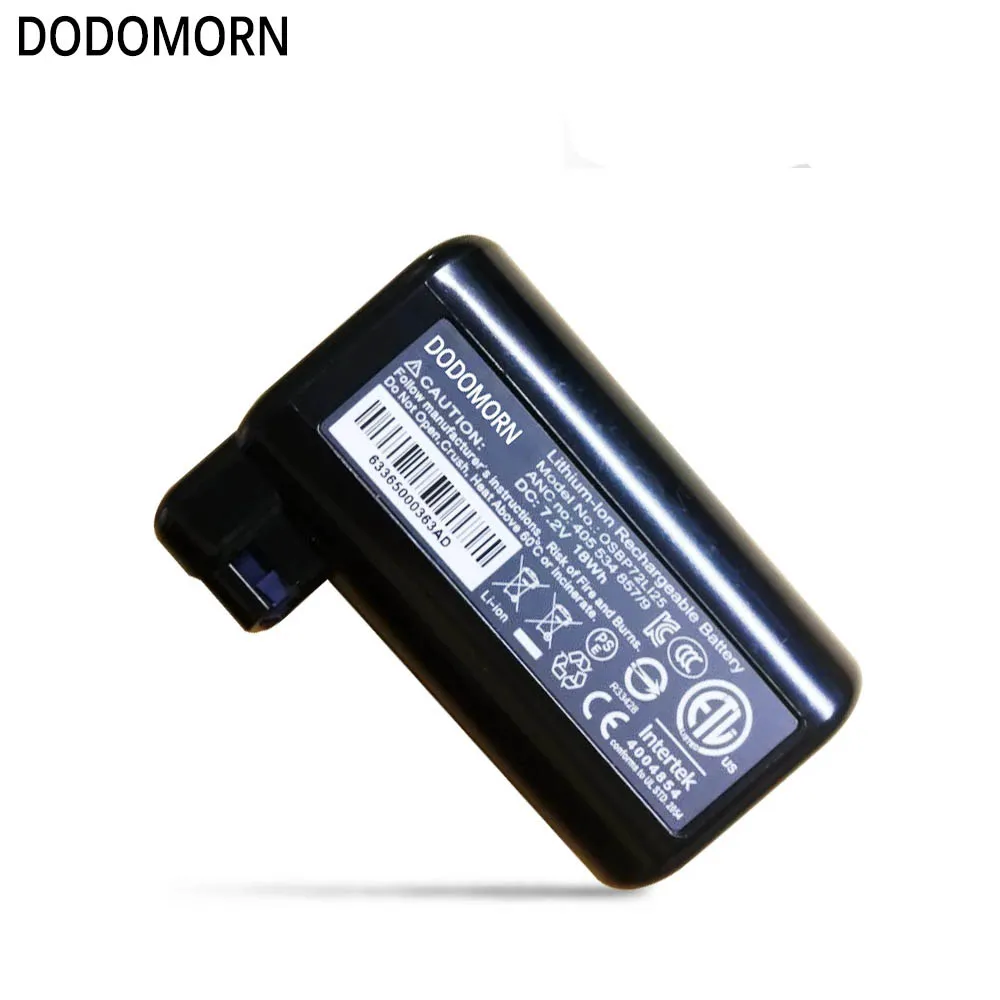 Imagem -04 - Dododomorn-bateria para Aspirador Robô Substituição com Número de Rastreamento Alta Qualidade 7.2v 18wh Ajuste para Aeg Pure i9 Osbp72l125