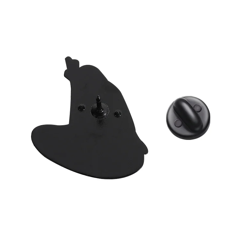 الخالق الفوضى المينا دبابيس الإبداعية لطيف الغراب الرسام الفن دبابيس معدنية على ظهره شارة التلبيب مضحك مجوهرات هدية للأصدقاء