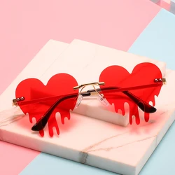 New Trend Personality Sunglasses Colorful Ocean Tears Sunglasses Sunglasses for Men and Women Halloween Christmas.