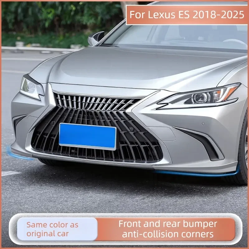 Anti-friction Corner Protector For Lexus ES200/ES300h/260 2018-2025front and Rear Bars Anti-collision Strip Scratch-proof Bumper