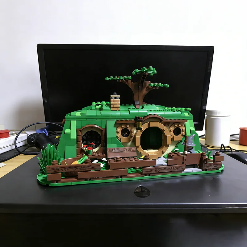 652 pçs criativo uma reunião inesperada blocos de construção com 6 figuras arquitetura tijolos de construção brinquedo presente para crianças adulto