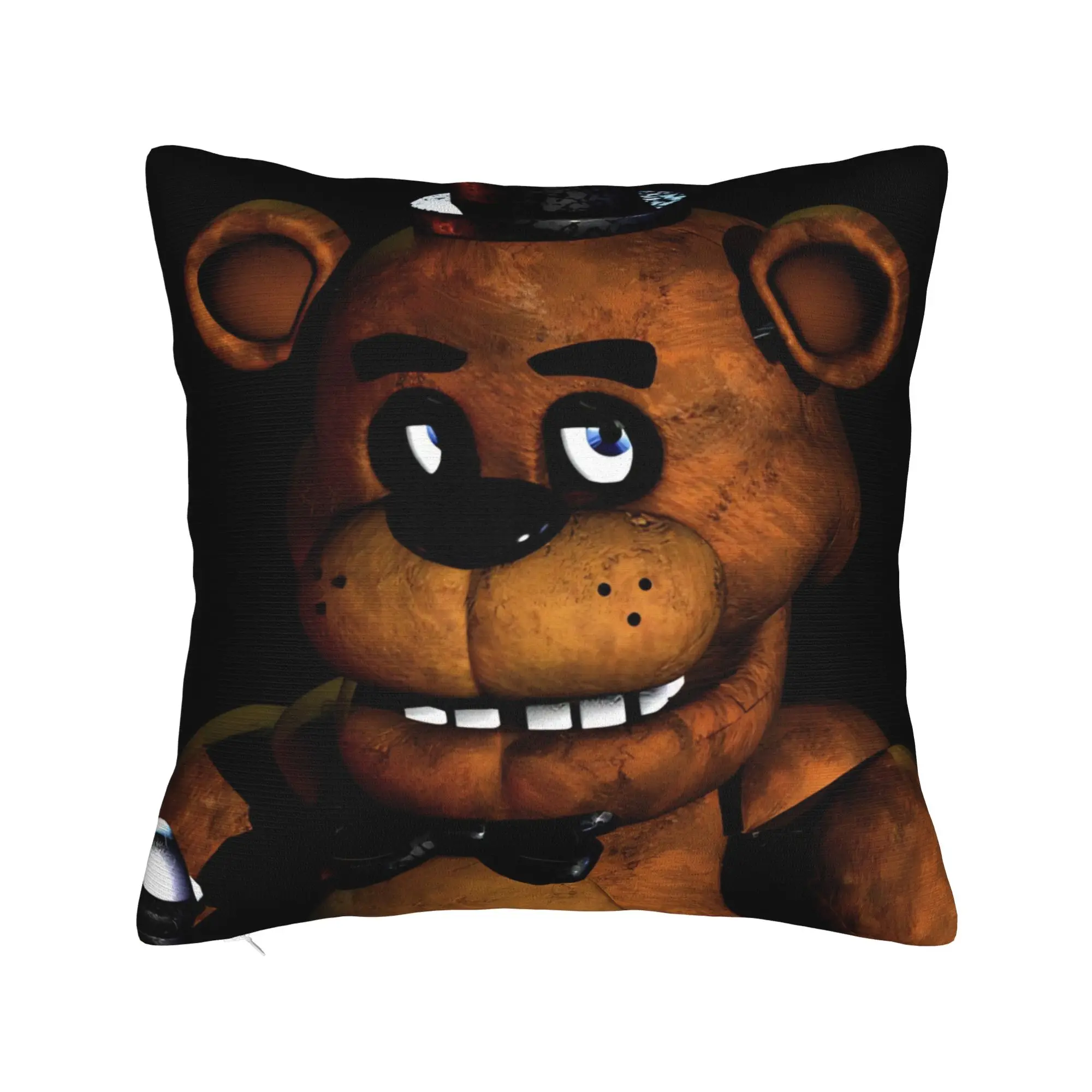 FNAF At Freddys Pillow Cover Accessories Soft Cushion Cover Decorations  Pillow Case Cover Bedroom Multi Size