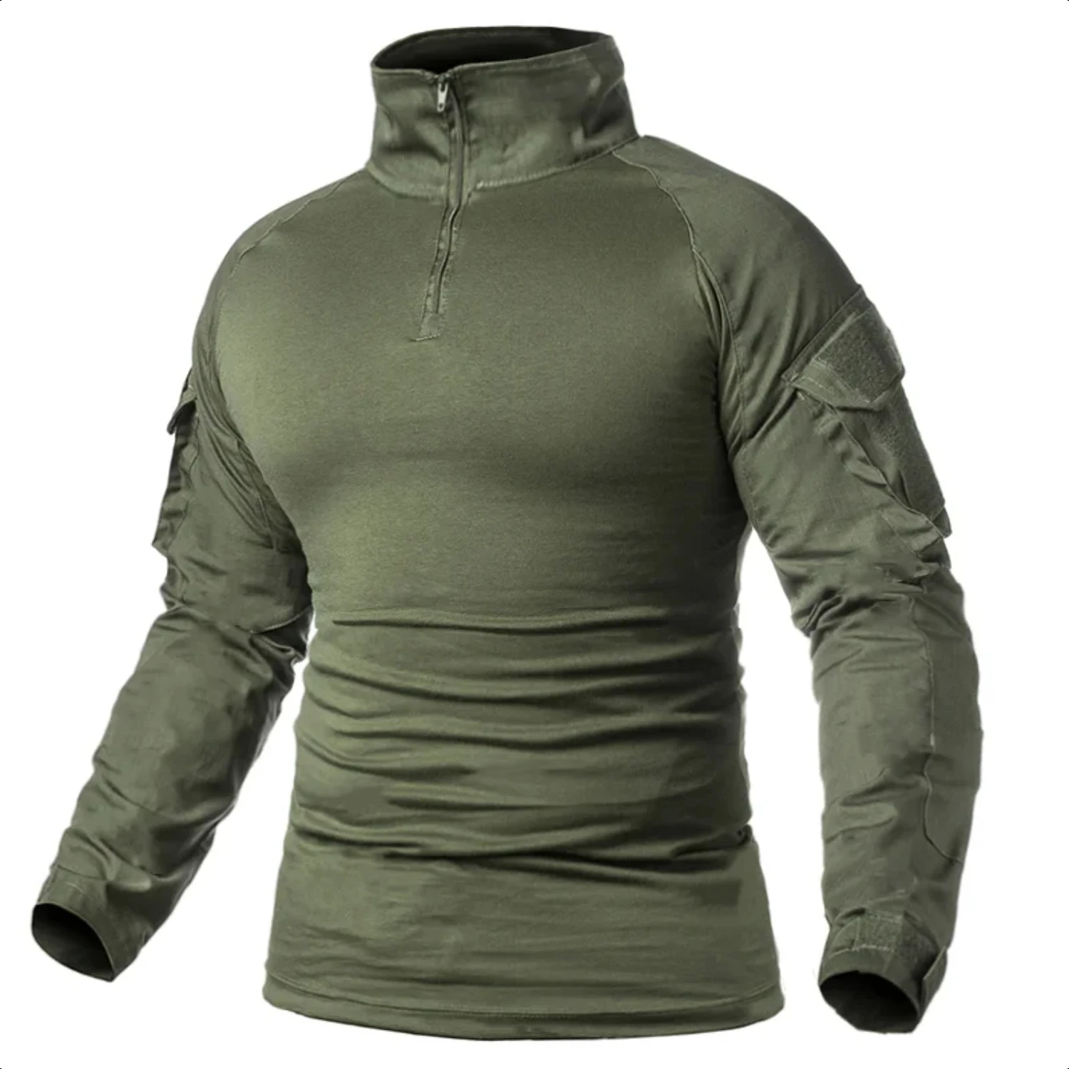 Four seasons Men Camouflage Green Multicam Uniform Tactical Combat Shirt Airsoft Hunting Shirt Clothing Crz yoga official store