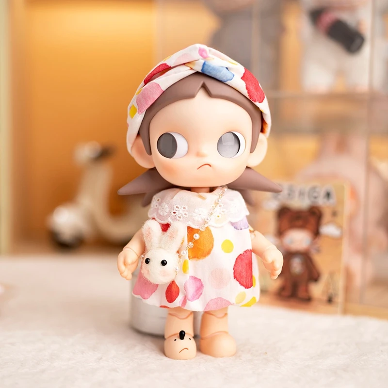 

Аксессуары для кукол: комплект одежды для куклы Zsiga 20 см, платье с цветочным принтом в четырех цветах, сумка через плечо в виде маленького кролика, подарочный набор.