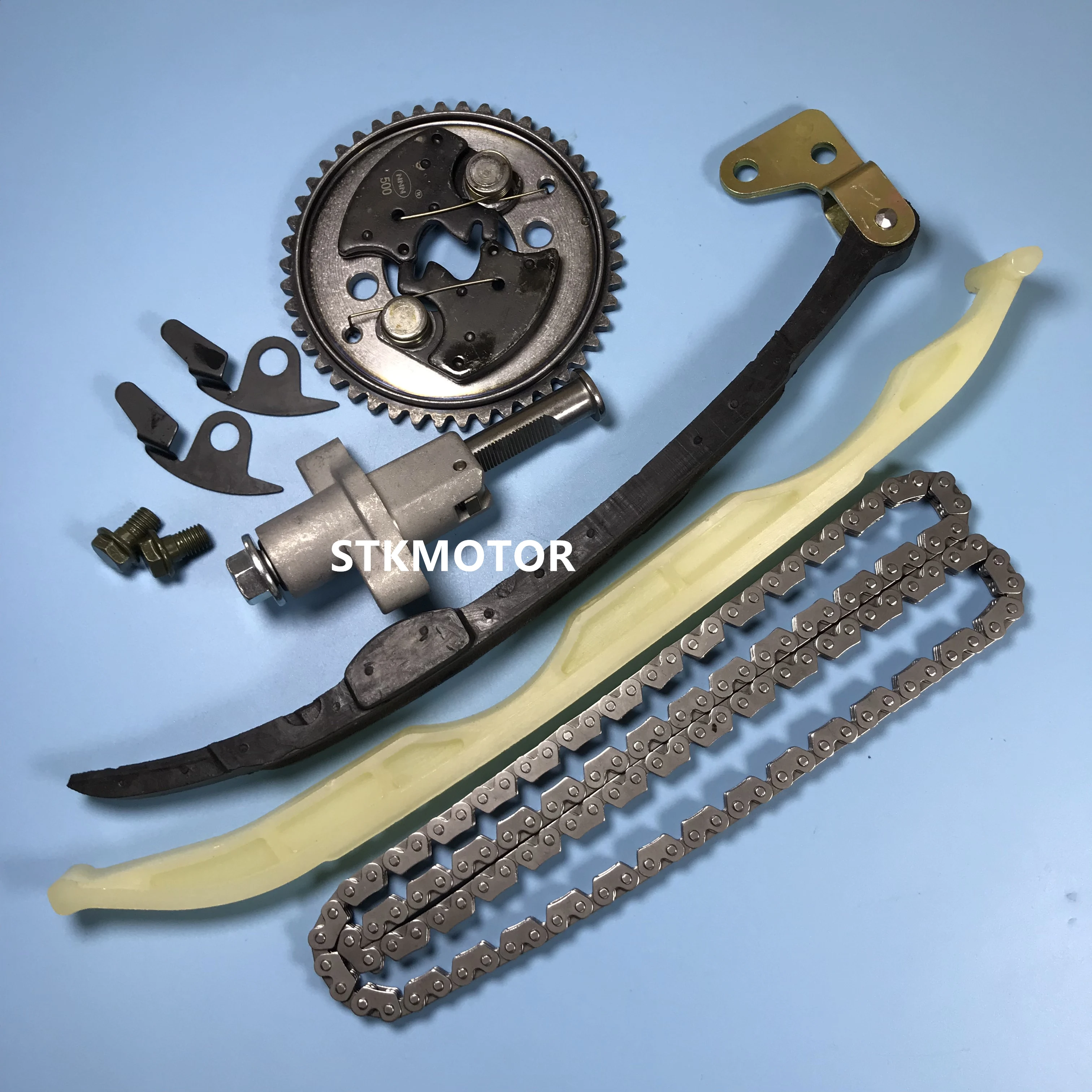 Hisun 500 HS500 500CC Timing Chain Guide Plate Timing Chain Tensioner and Camshaft Sprocket for Hisun 500CC ATV Parts