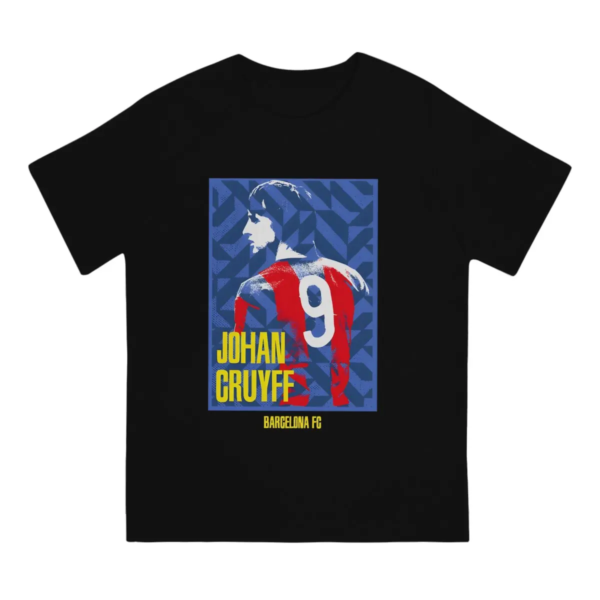 Johan Cruyff Man TShirt Barcelona Distinctive T Shirt Graphic Streetwear Hipster