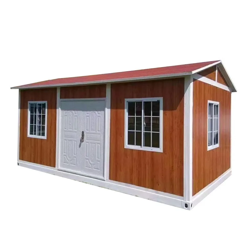 Simple movable room assembled integrated house