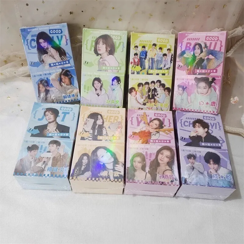 50pcs/set GIDLE Album Tear Small Card Collection LOMO Card Yu Shuxin Esther Kiku Yuqi Photo Card Girl Collection Gift