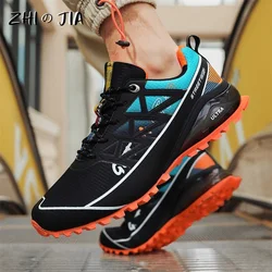 Men's 40-50 Extra Large Popular Low Top Sneaker Anti Slip Durable Mountaineering Shoes Mesh Breathable Fashion Casual Footwear