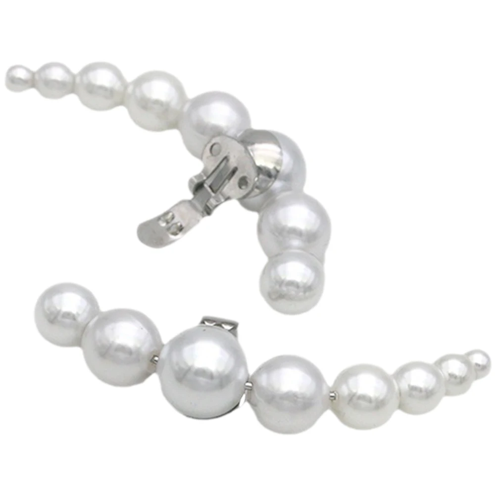 Klamra Perła Ozdobna Elegancka Damska Akcesoria Do Szpilek Balerinek Czółenek Metalowe Broszki Ślubne Ozdoby Do Butów