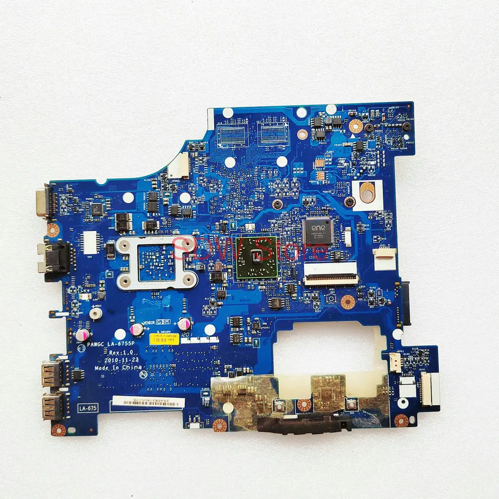 For Lenovo G475 Laptop Motherboard PAWGC LA-6755P Mainboard LA-6755P Main board DDR3