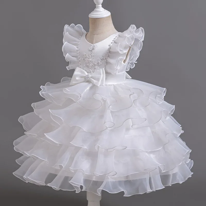 Girls' Dress for Kids Girl Simple and Elegant Formal Dress Dresses for Special Events Young Girls Dresses 2 to 8 Years Ball Gown