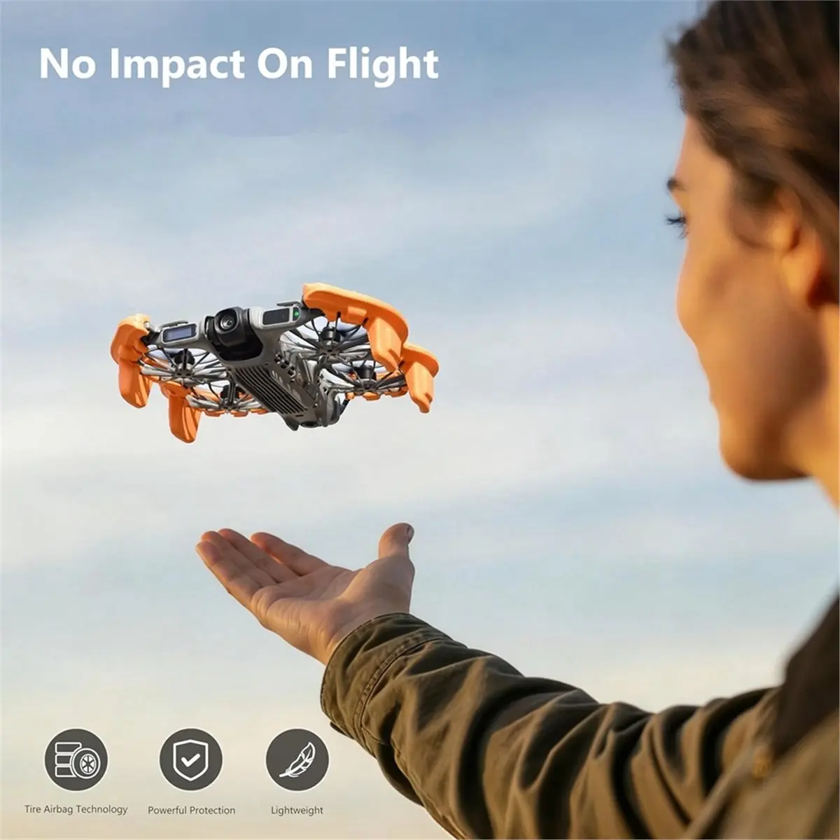 Propeller Guard for Neo 2 Accessories, Anti-Collision Height Increasing Protective Cover for Neo 2 Drone