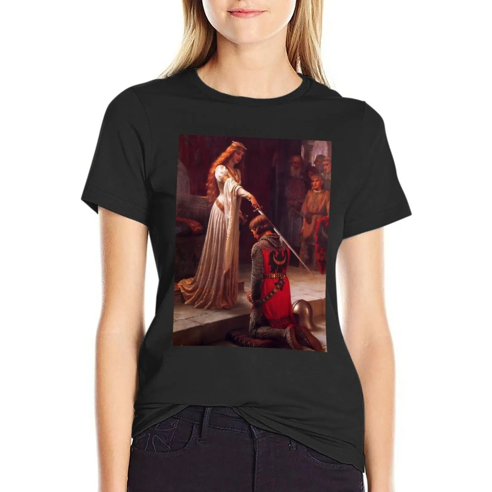 

Leighton's The Accolade T-Shirt female tops summer clothes tight shirts for Women