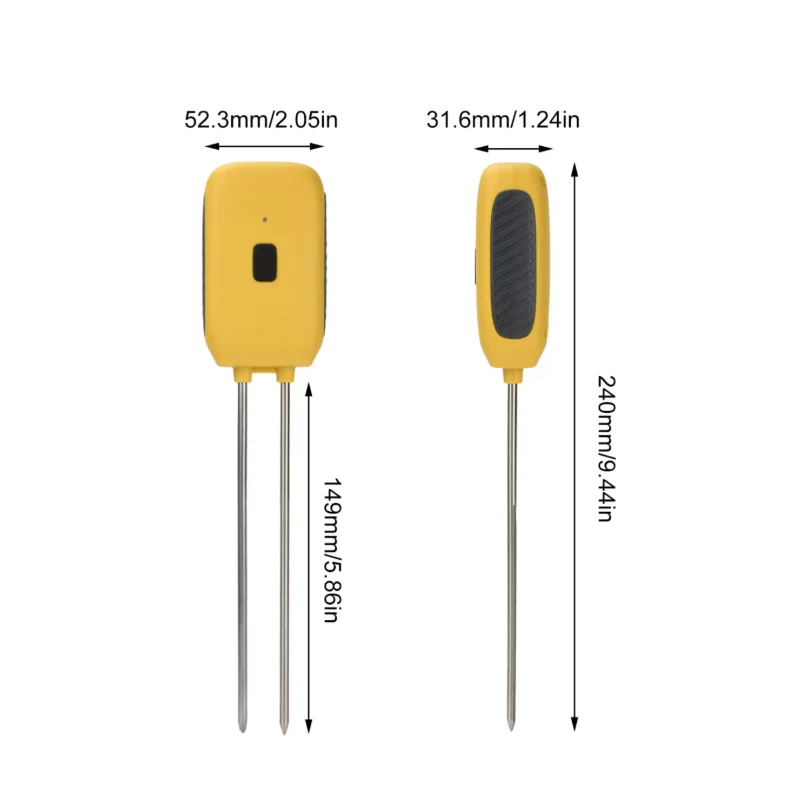 IP55 Waterproof Graffiti Bluetooth Intelligent Soil Detector Indoor Moisture Tester Temperature and Humidity Tester