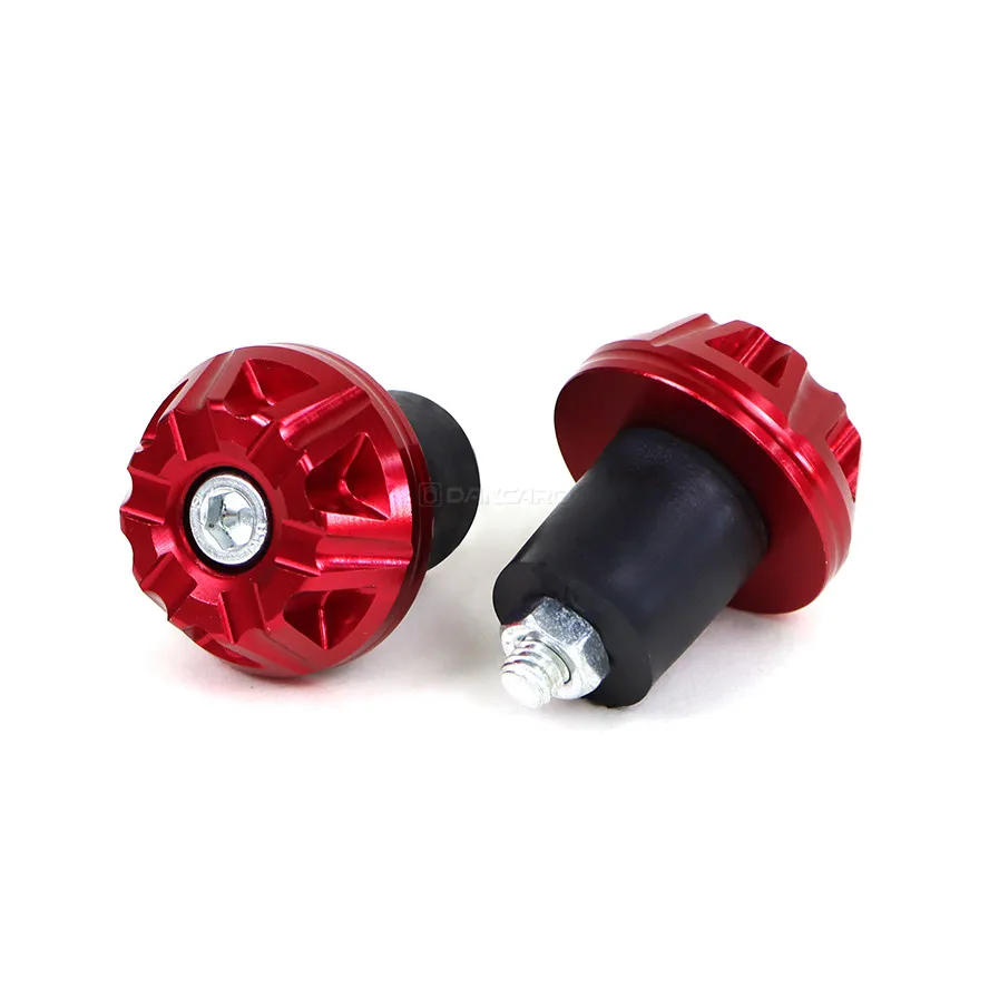 Motorcycle Handle Bar Ends Plug Grips Plug Aluminum Handlebar Caps Motor Bike for Honda Yamaha Dirt E-Bike Accessories