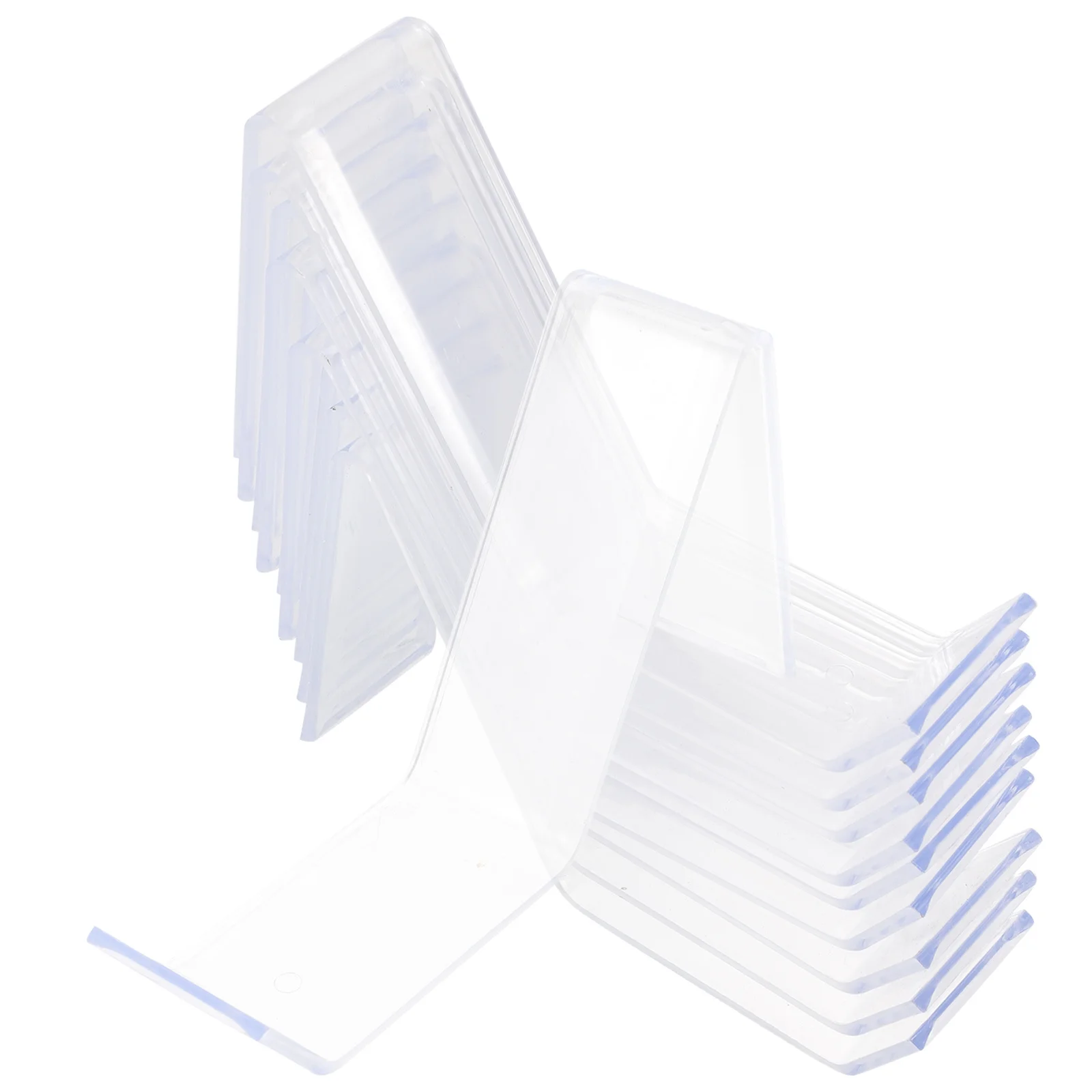 

10pcs Display Stand Acrylic Purse Organizer Clear Storage Rack For Handbags Shoes Wallets Sunglasses Phone Retail Decoration