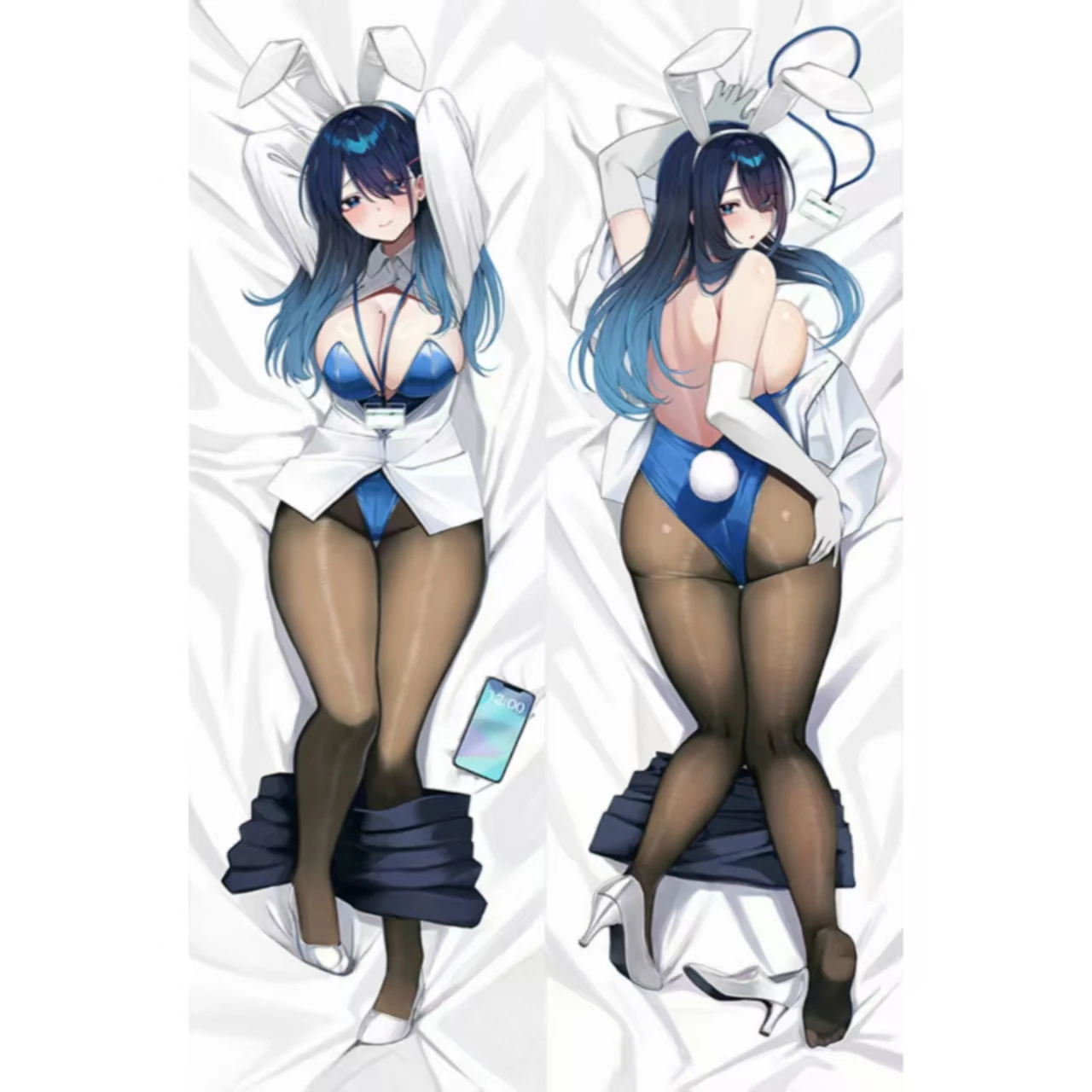 

Anime Girl Body Pillow Sexy Bunny Custom Soft skin Cute Kawaii Hot Girl Hugging Body Pillowcase Cover 18Adult Dakimakura Cosplay